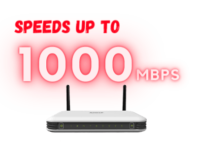 Speed up to 1000 mbps